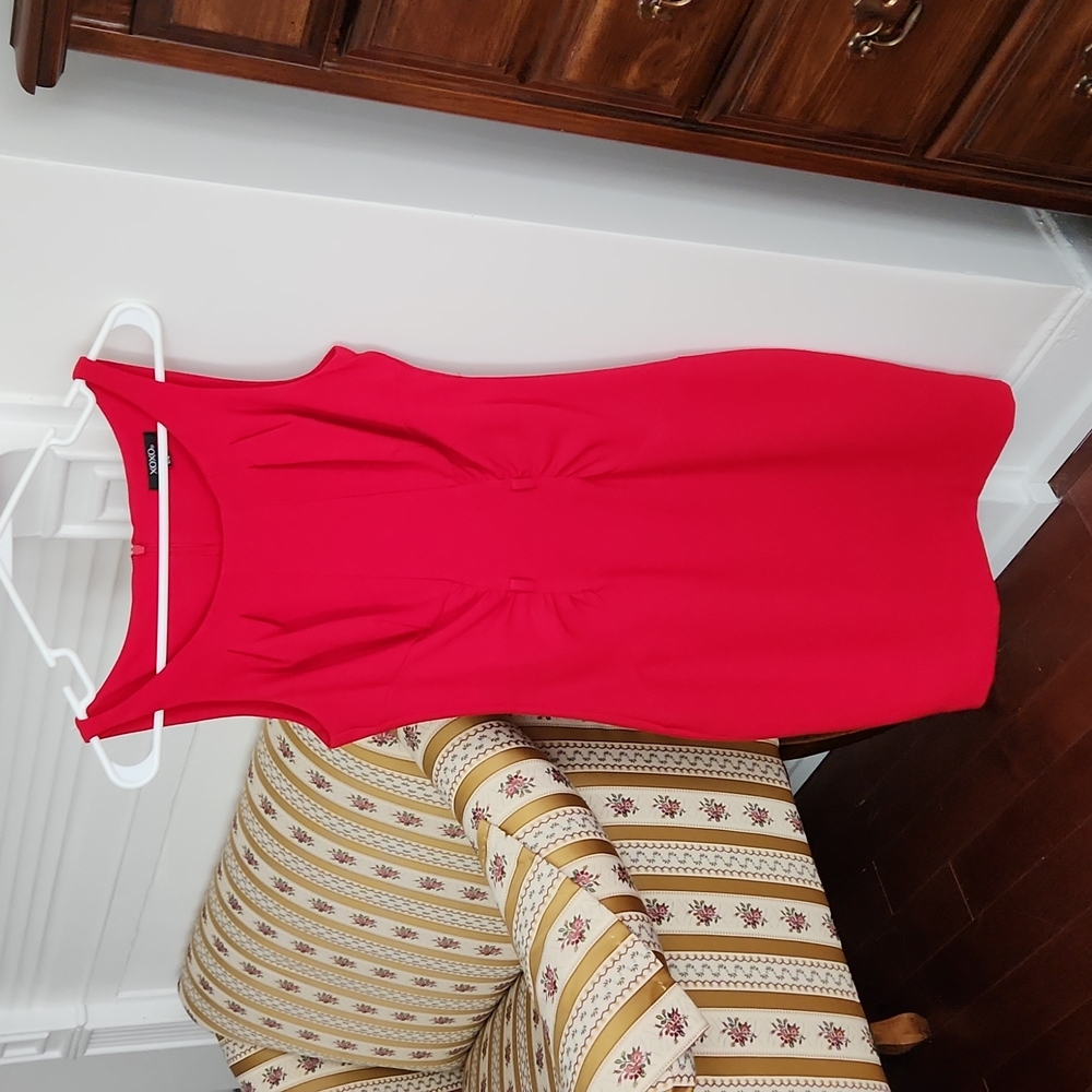 Classy Red Cocktail Dress - Hourglass, Size S or 5/6, Like New, XOXO